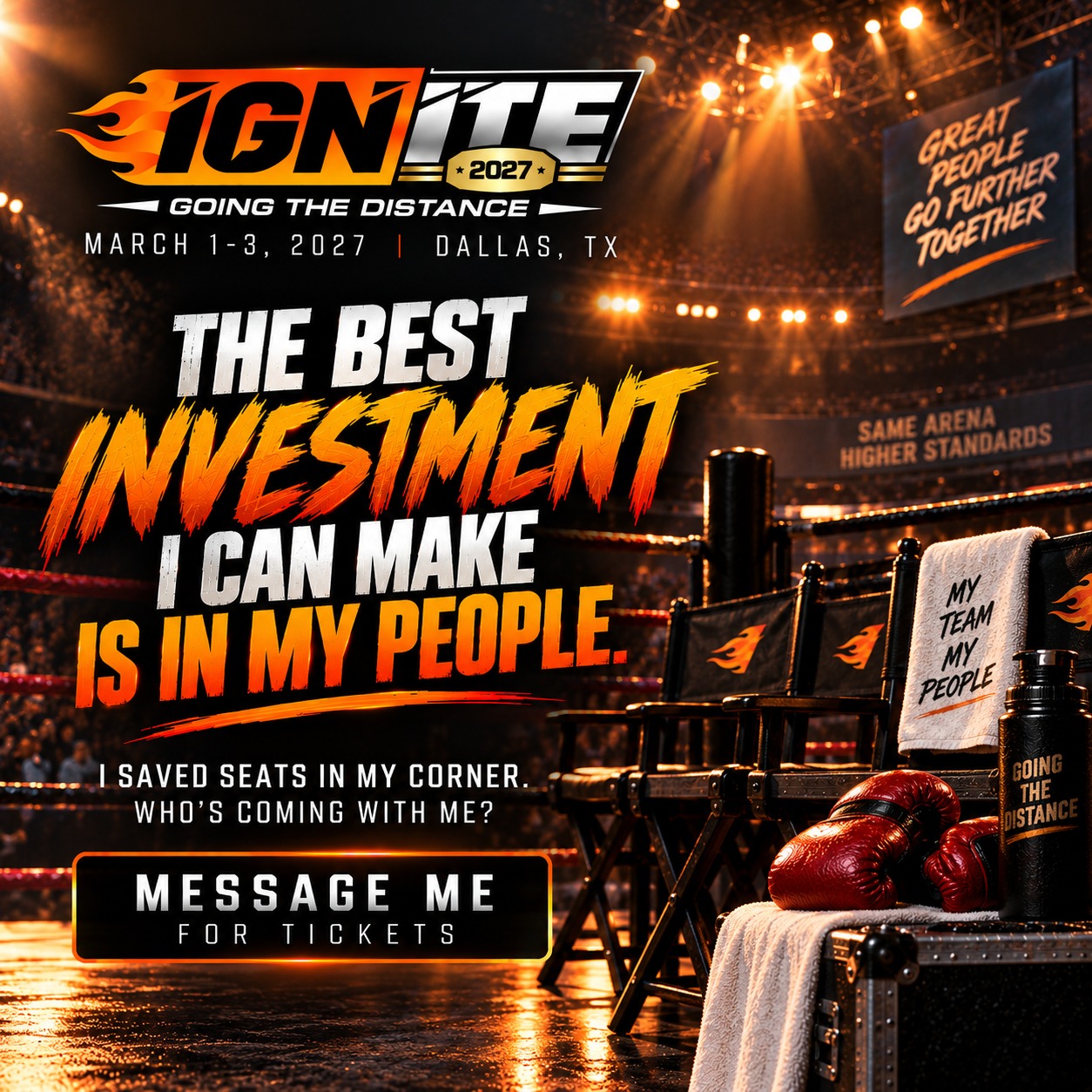 The best investment is my people